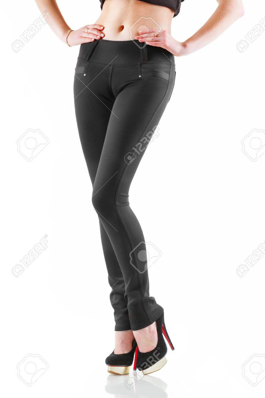 high heel pants