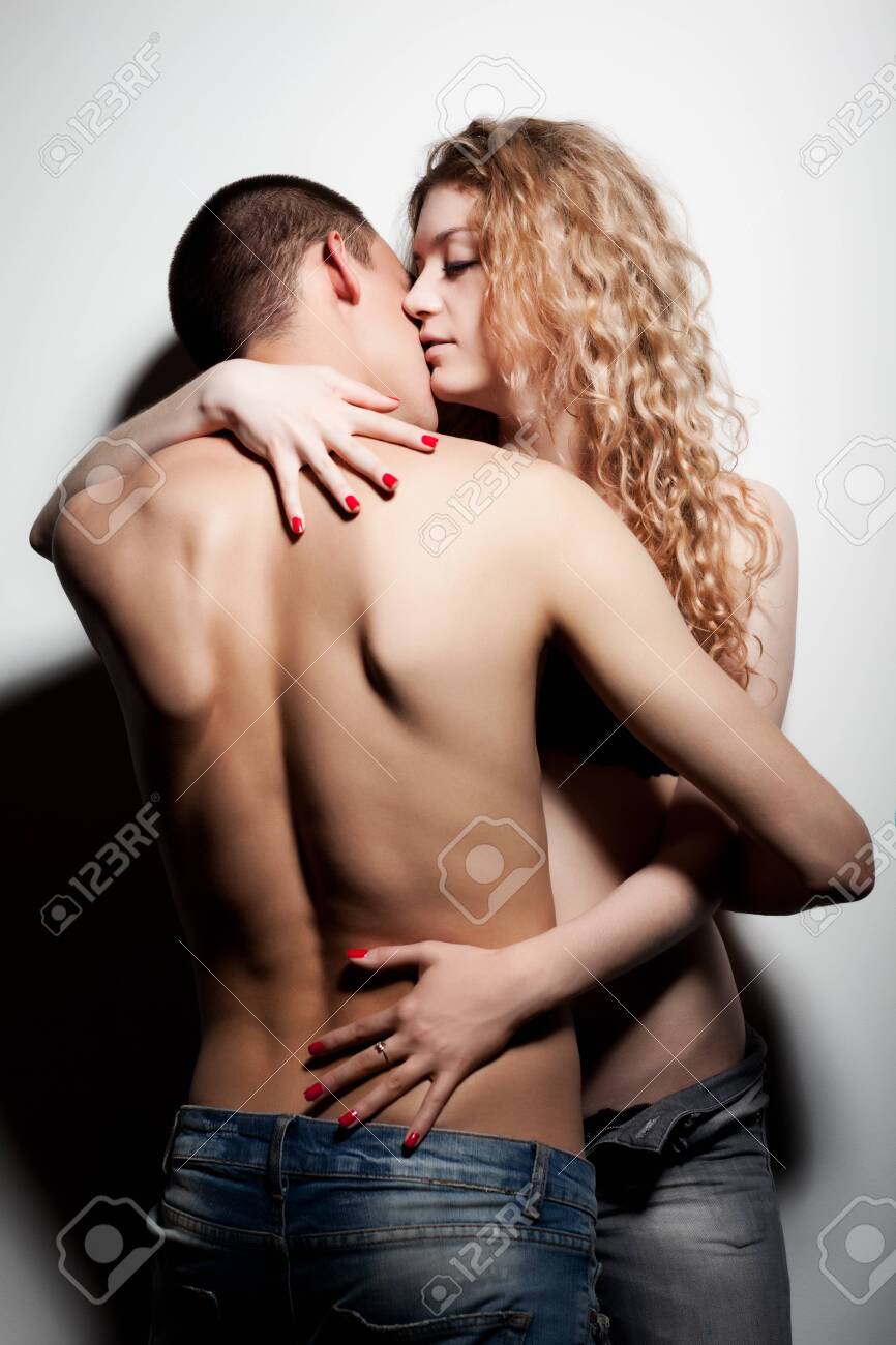 Photographer Nedopekin YuriyHalf-naked Couple Embracing Each Other And Making Love Stock Photo, Picture And Royalty Free Image