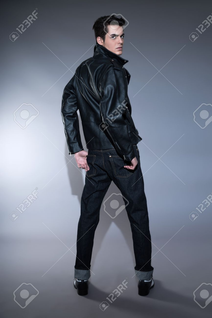 Moda De Ropa Rock And Roll Hombre Rockabilly Vestimenta De Rock