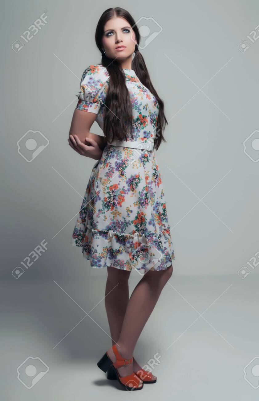 pretty flower dress