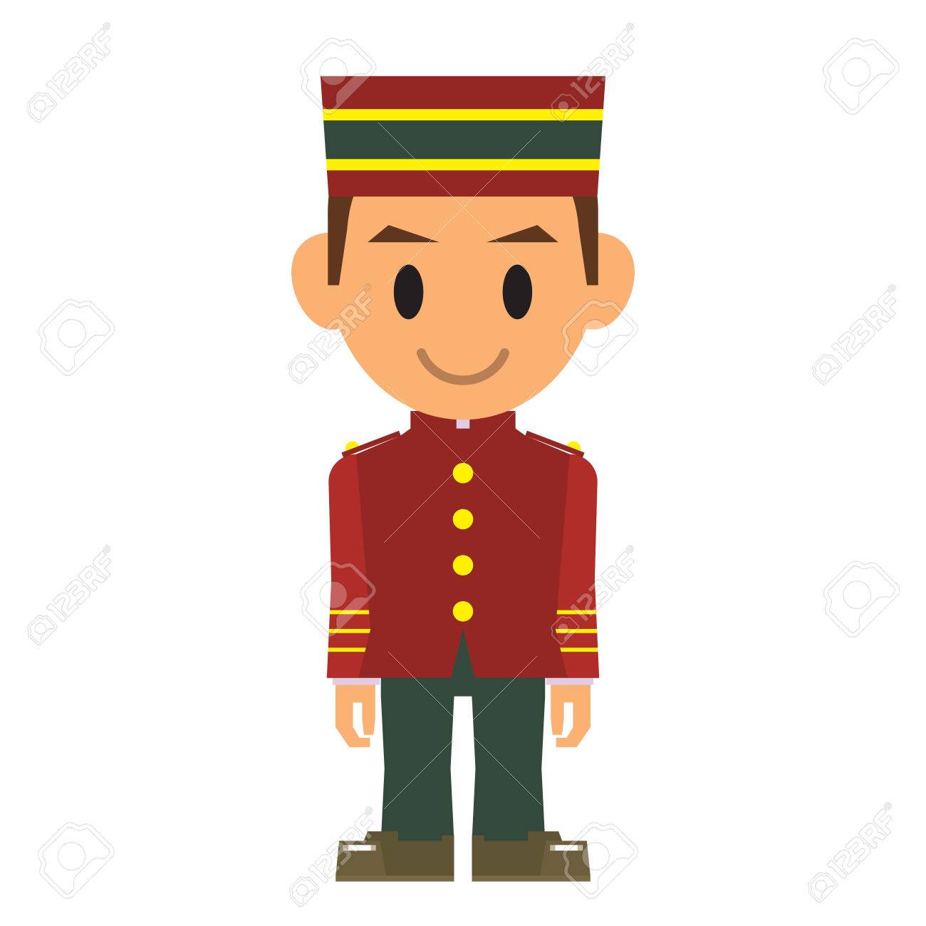 Hotel Man Royalty Free Cliparts Vectors And Stock Illustration Image