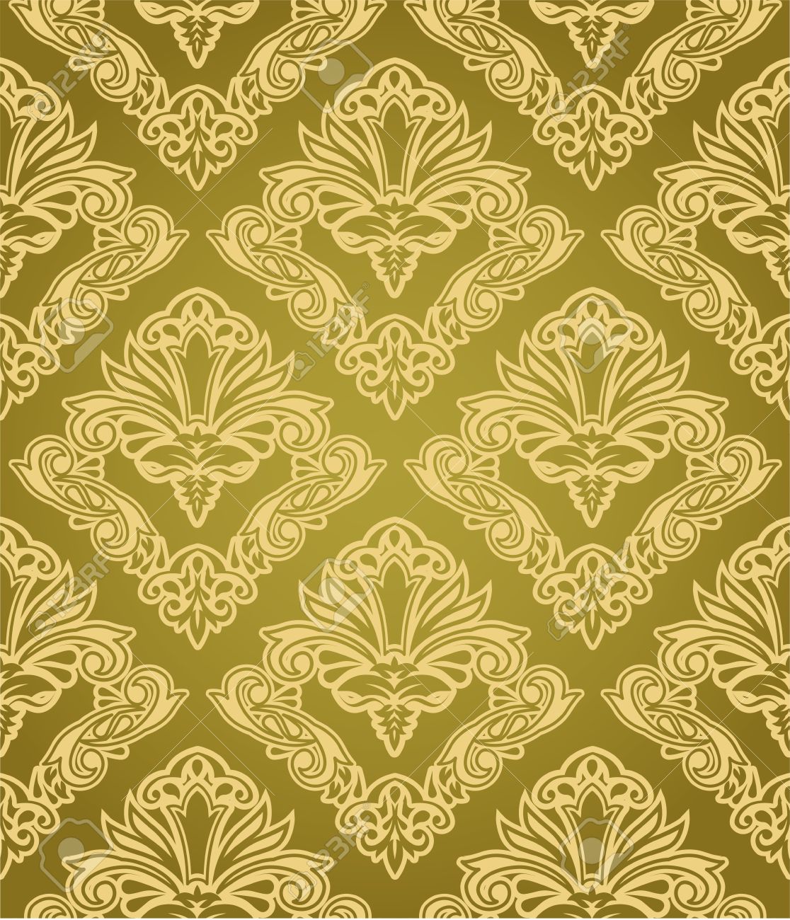 seamless damask pattern royalty free cliparts vectors and stock gold damask background