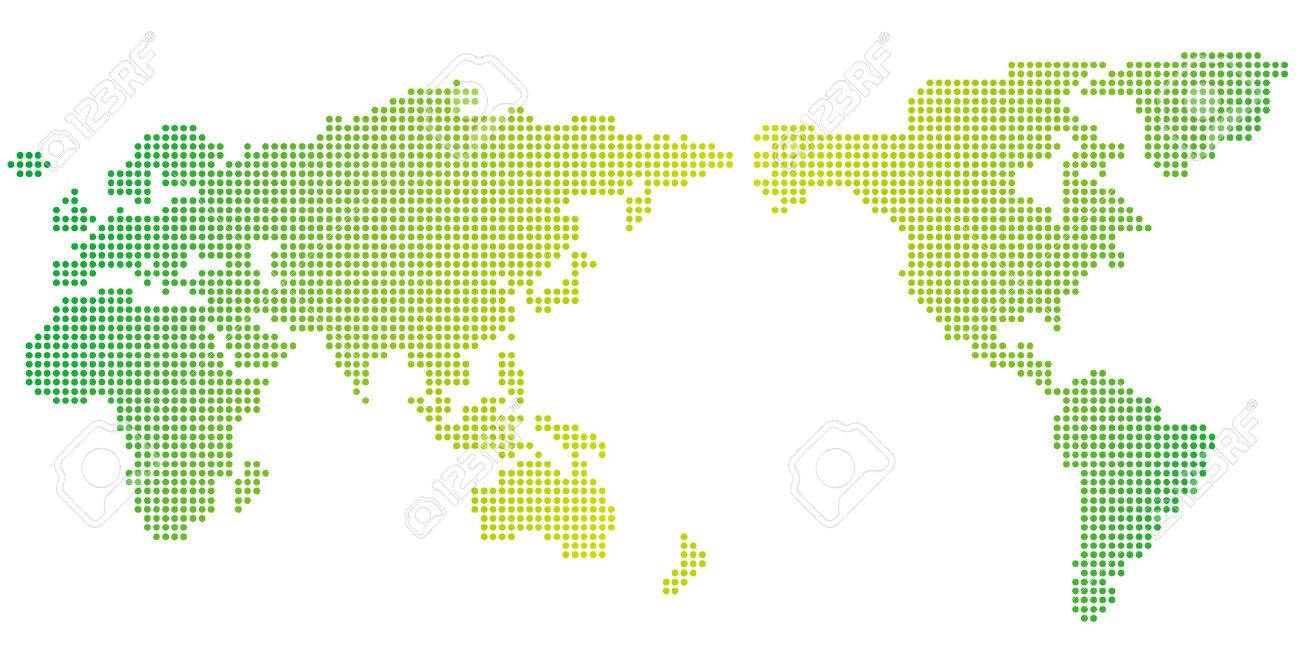 ドット ベクトル世界地図 のイラスト素材 ベクタ Image ドット ベクトル世界地図 のイラスト素材 ベクタ Image