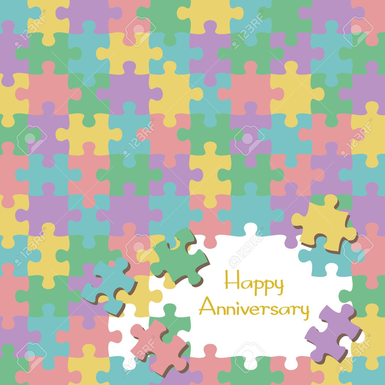 jigsaw background template ロイヤリティフリークリップアート