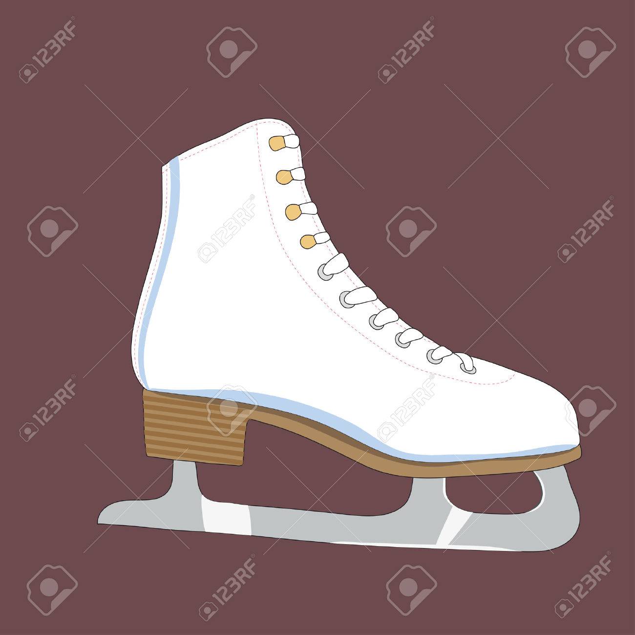 スケート靴のイラスト のイラスト素材 ベクタ Image
