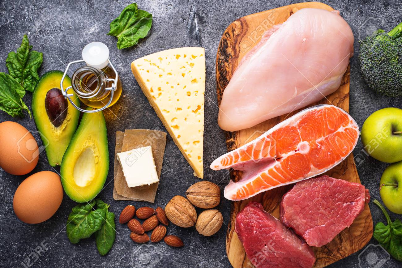 Healthy low carbs products. Ketogenic diet. - 97564493 Healthy low carbs products. Ketogenic diet. - 97564493