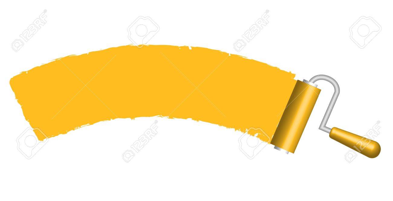 Illustration Of Paint Roller Royalty Free Cliparts Vectors And Stock Illustration Image