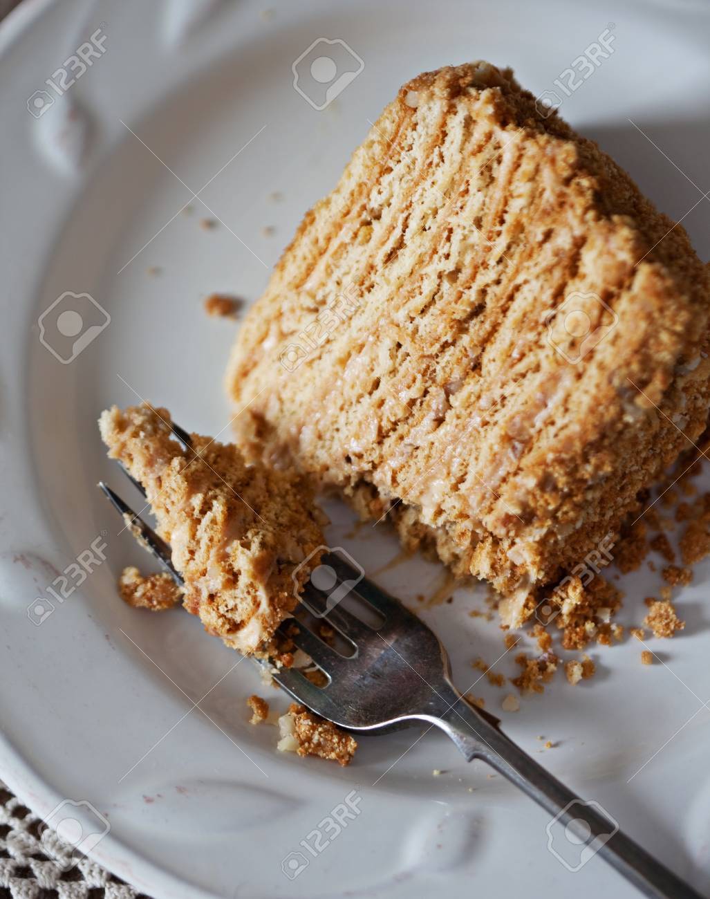 Russie Gateau De Miel Traditionnelle Banque D Images Et Photos Libres De Droits Image