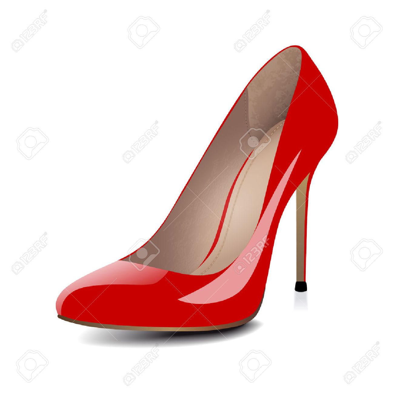 des talons rouges