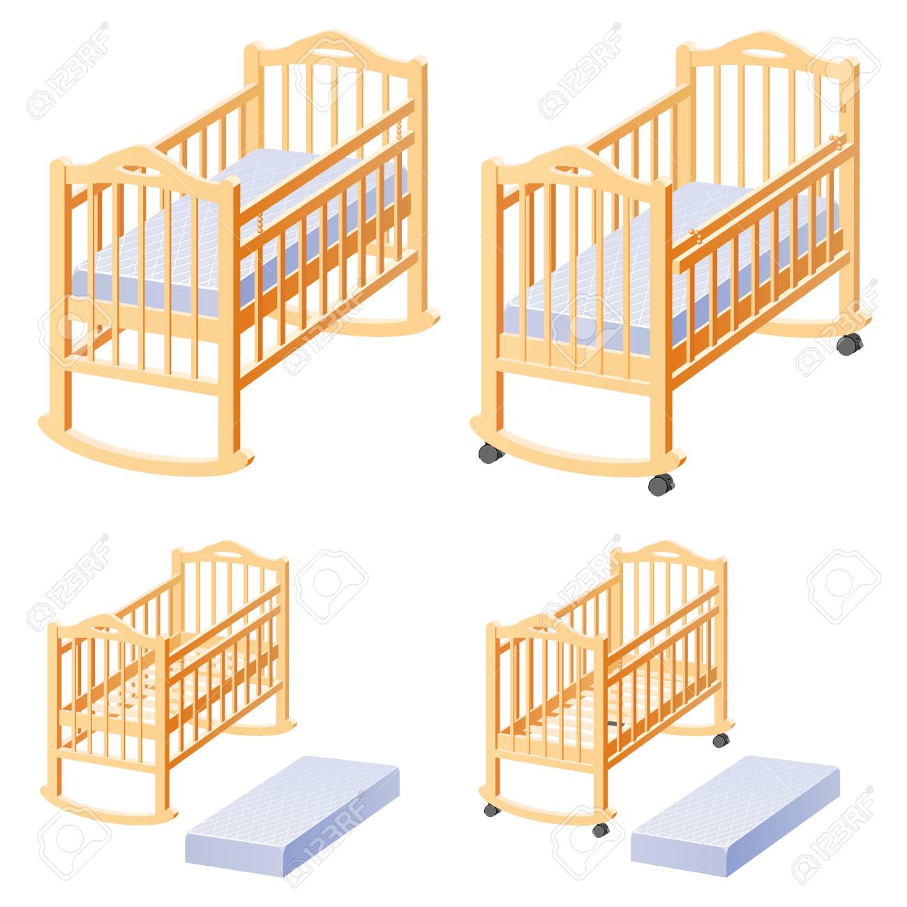 Lit Bebe Pour Bebe Avec Matelas Position D Options Clip Art Libres De Droits Vecteurs Et Illustration Image Lit Bebe Pour Bebe Avec Matelas Position D Options Clip Art Libres De Droits Vecteurs Et Illustration Image
