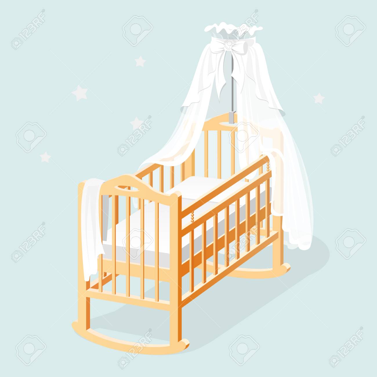 white cot canopy