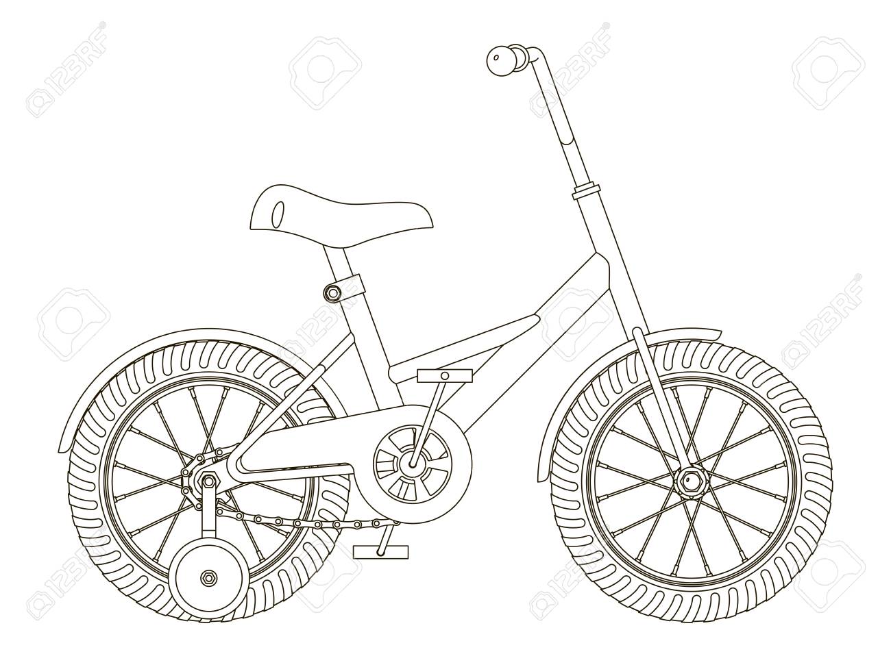 children's bicycle training wheels