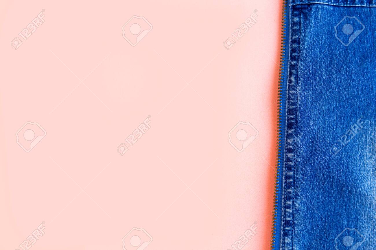 pink denim material