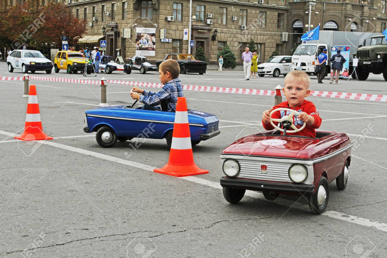 boys pedal car