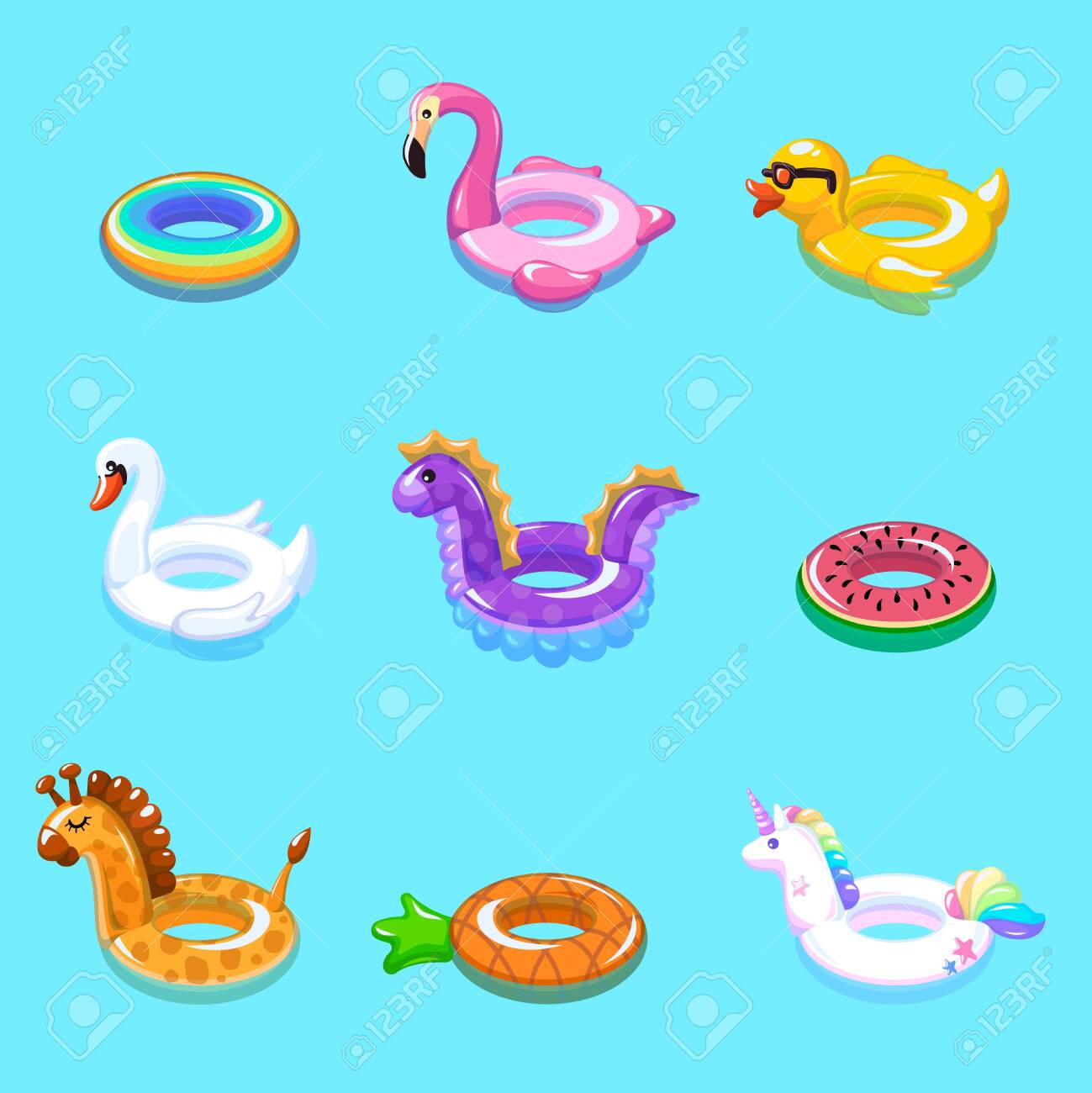 duck pool float ring