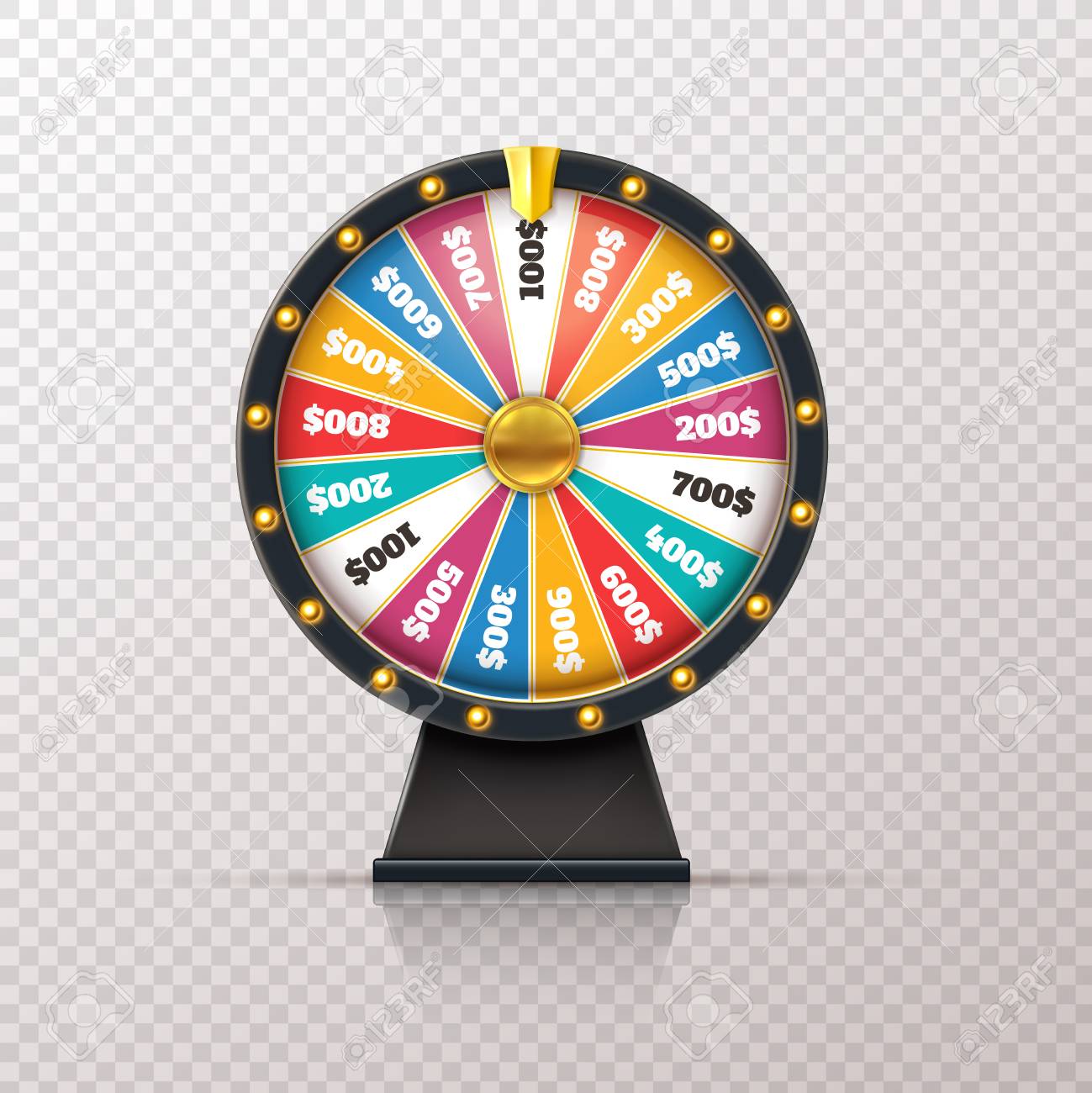 Prize roulette wheel