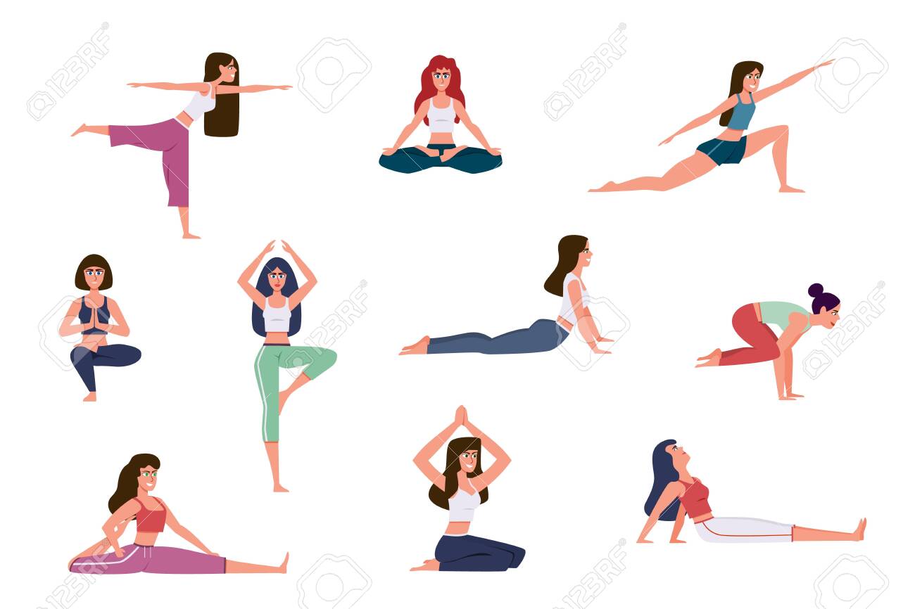 Yoga Exercises Or Meditation Yoga Exercises Or Meditation