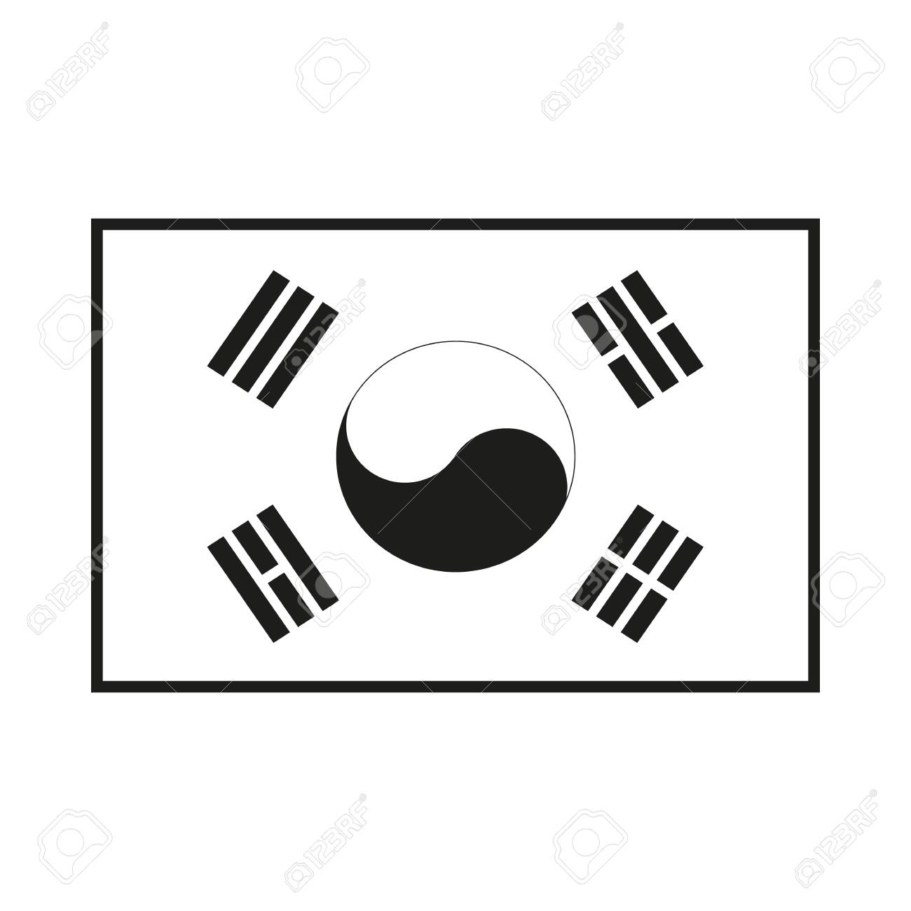 Standard Proportions For South Korea Flag Icon Created For Mobile Royalty Free Cliparts Vectors And Stock Illustration Image 61903782 Try to search more transparent images related to korea flag png |. standard proportions for south korea flag icon created for mobile