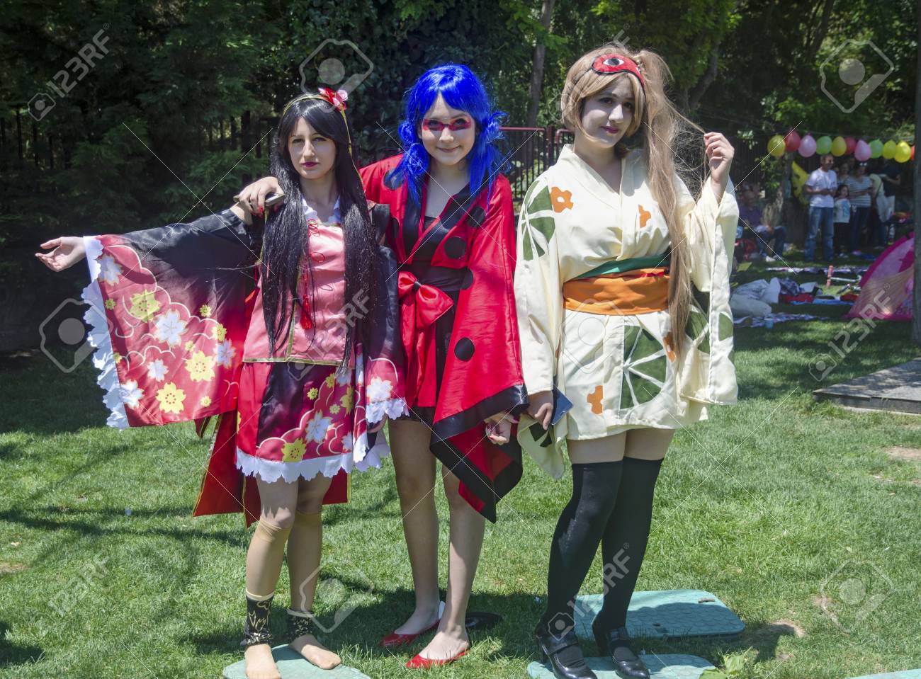Istanbul Turkey May 29 16 Asian Cosplay Day Activity In Istanbul Dressed As Anime Characters Cosplay Participants Indicated They Did Costume Cosplay Participants Istanbul Stock Photo Picture And Royalty Free Image Image