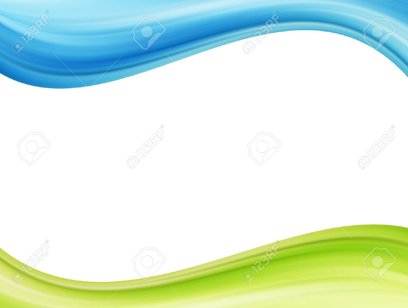 green and blue background