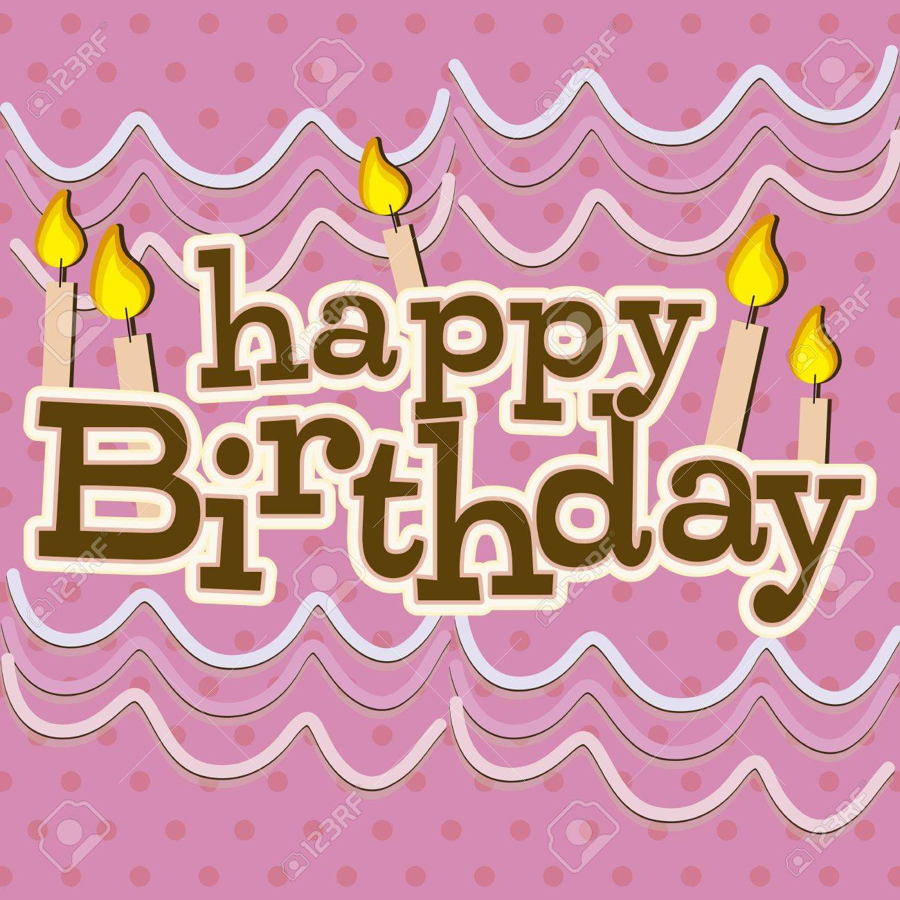 キャンドルで誕生日メッセージ のイラスト素材 ベクタ Image キャンドルで誕生日メッセージ のイラスト素材 ベクタ Image