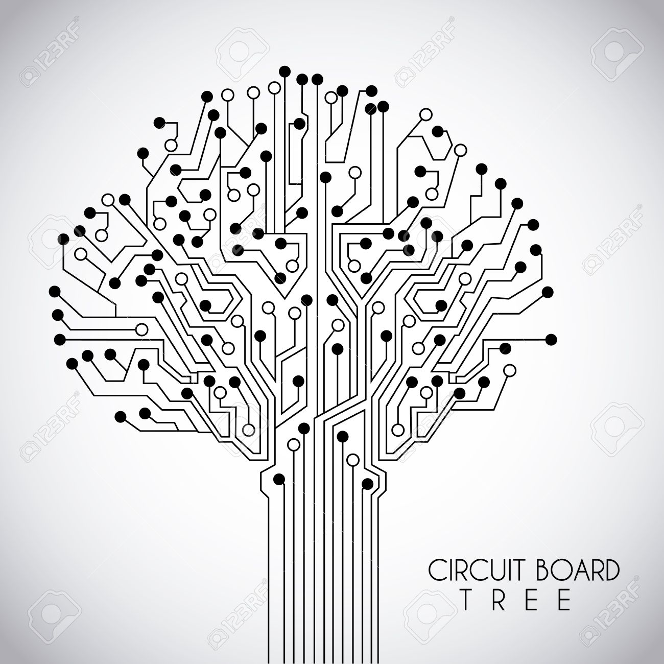 circuit design over pink background illustration - 19772713 circuit design over pink background illustration - 19772713
