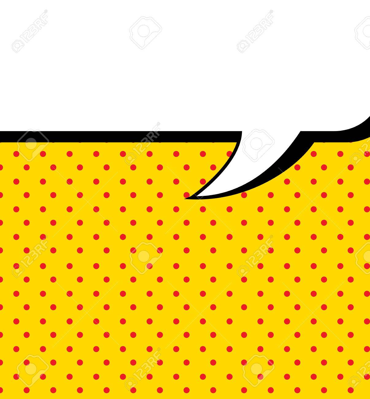 黄色の背景ベクトル イラスト想像漫画のアイコン のイラスト素材 ベクタ Image