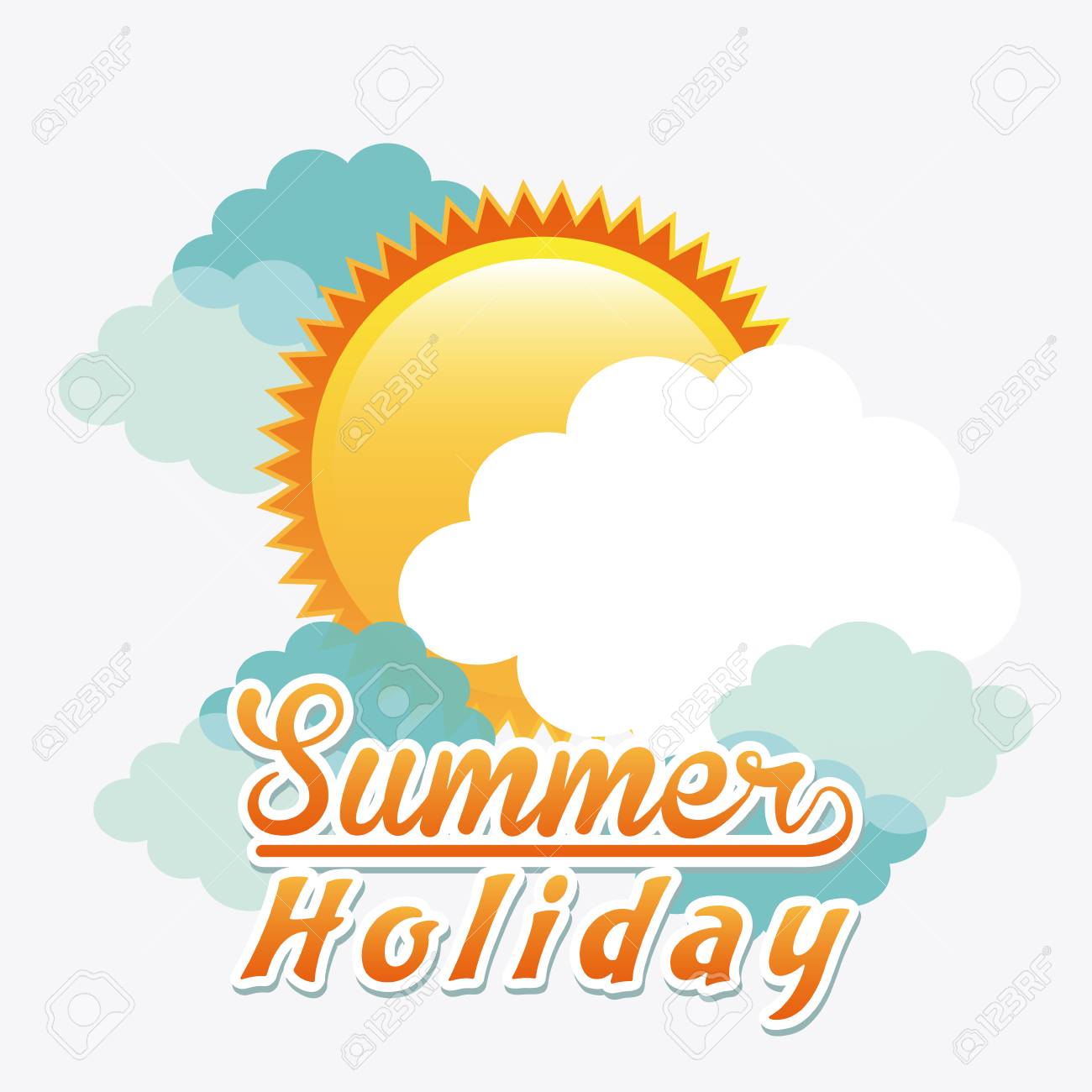 beach design over white background vector illustration royalty free