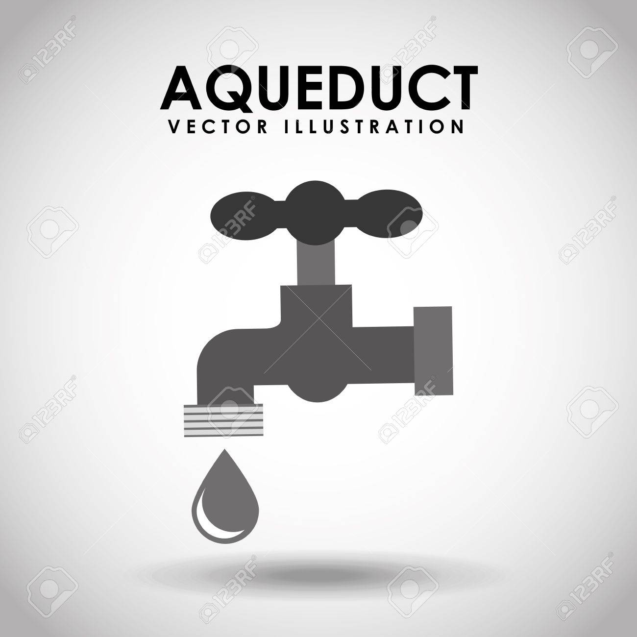 水道蛇口デザイン ベクトル イラストレーション グラフィックのイラスト素材 ベクタ Image