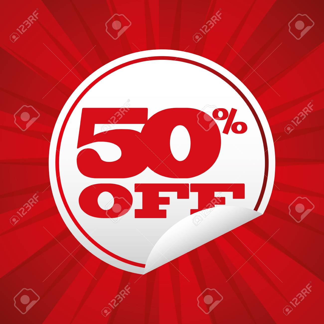 commercial tag design vector