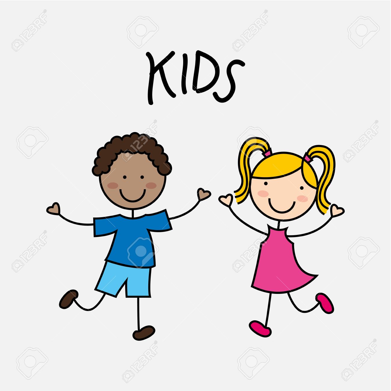 happy children design vector illustration eps10 graphic royalty children design