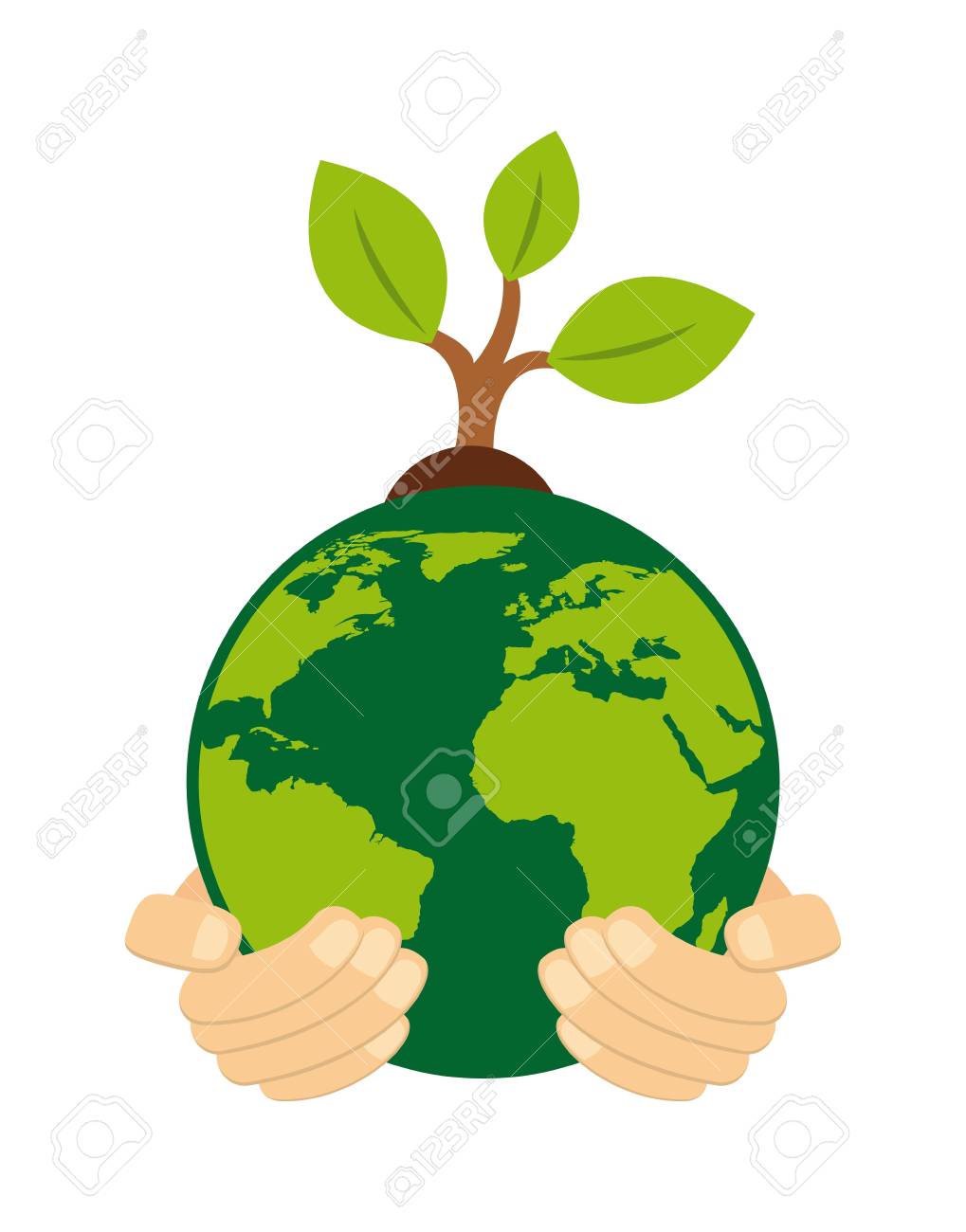 Eco Friendly Design Vector Illustration Royalty Free Cliparts Vectors And Stock Illustration Image