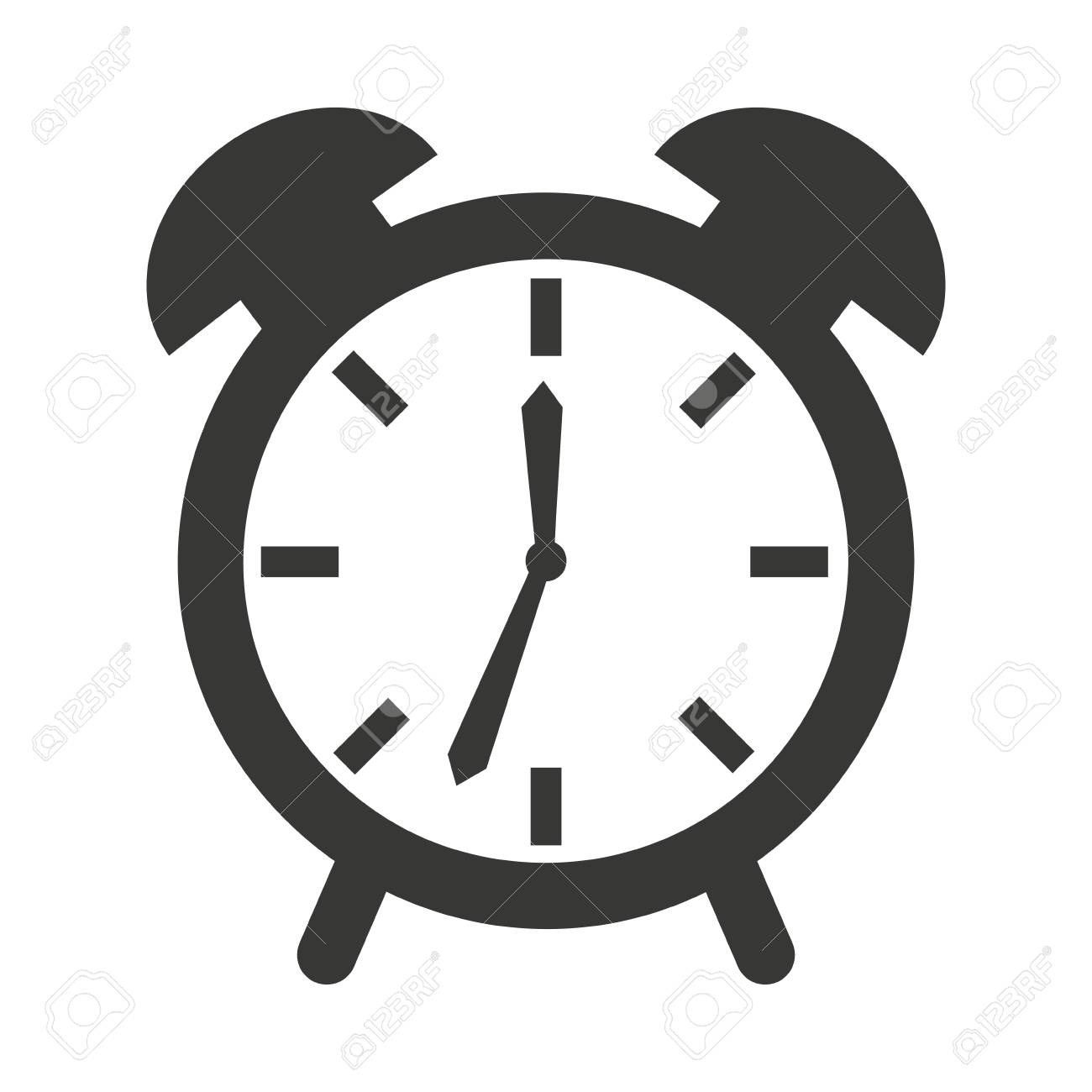 Time Clock Watch Icon Vector Illustration Design Royalty Free Cliparts Vectors And Stock Illustration Image
