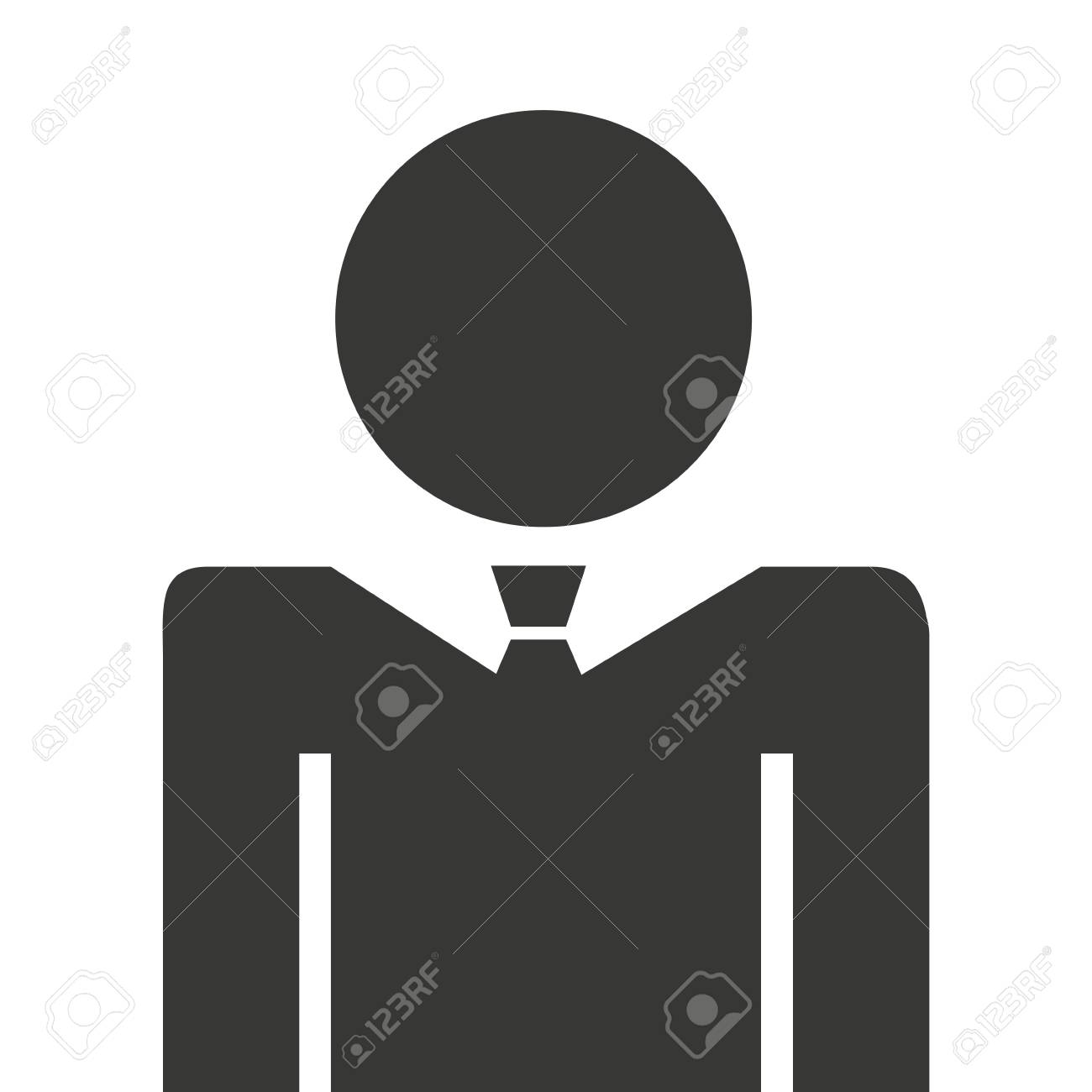 businessman silhouette isolated icon vector illustration design