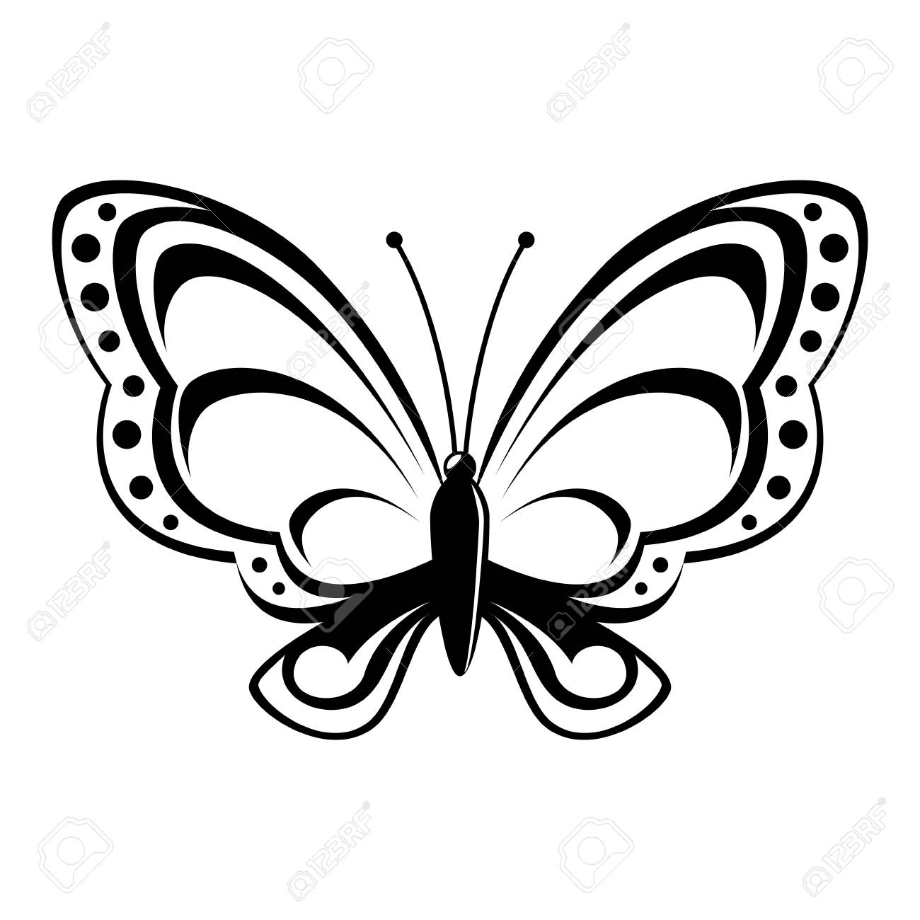 Butterfly Animal Insect Animal Wings Fly Spring Artistic Vector