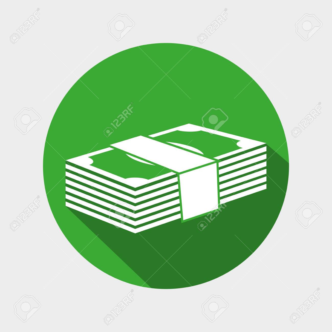 紙幣札束アイコン デザイン ベクトル イラスト Eps 10のイラスト素材・ベクター Image 62985978