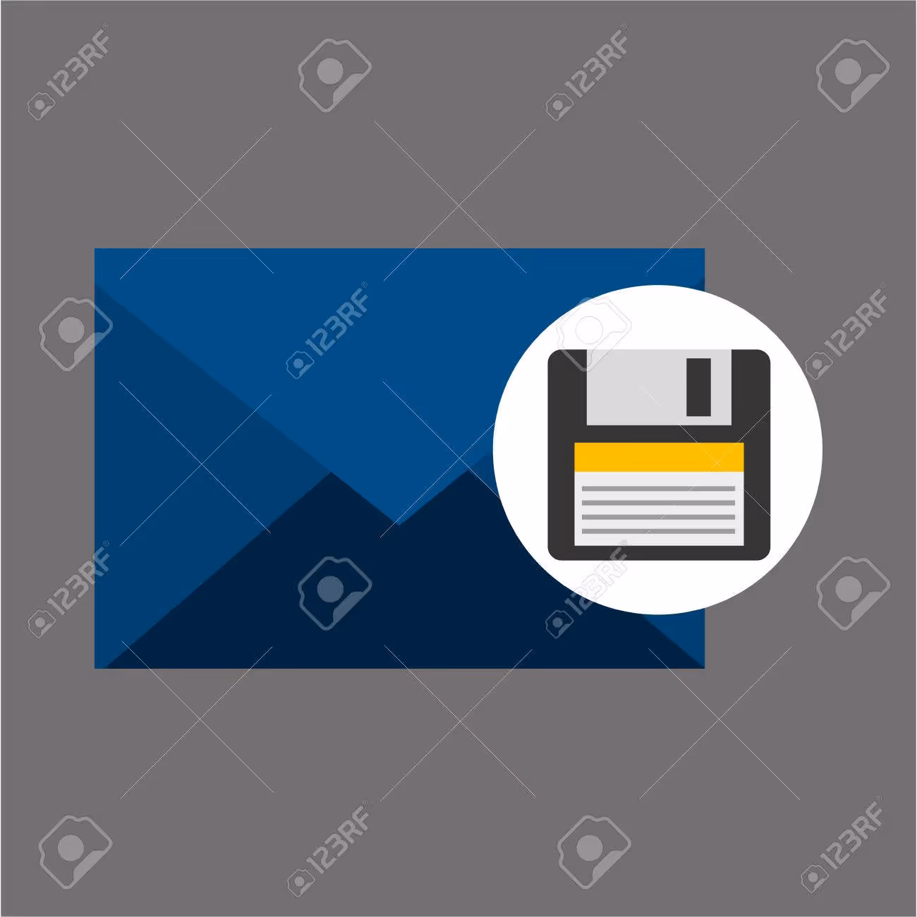 email message floppy backup icon vector illustration - 68804256 email message floppy backup icon vector illustration - 68804256