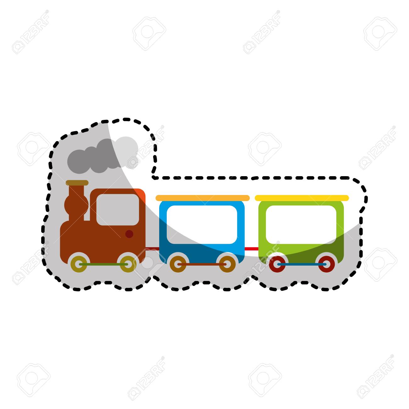 50 素晴らしい電車 かわいい イラスト 美しい花の画像