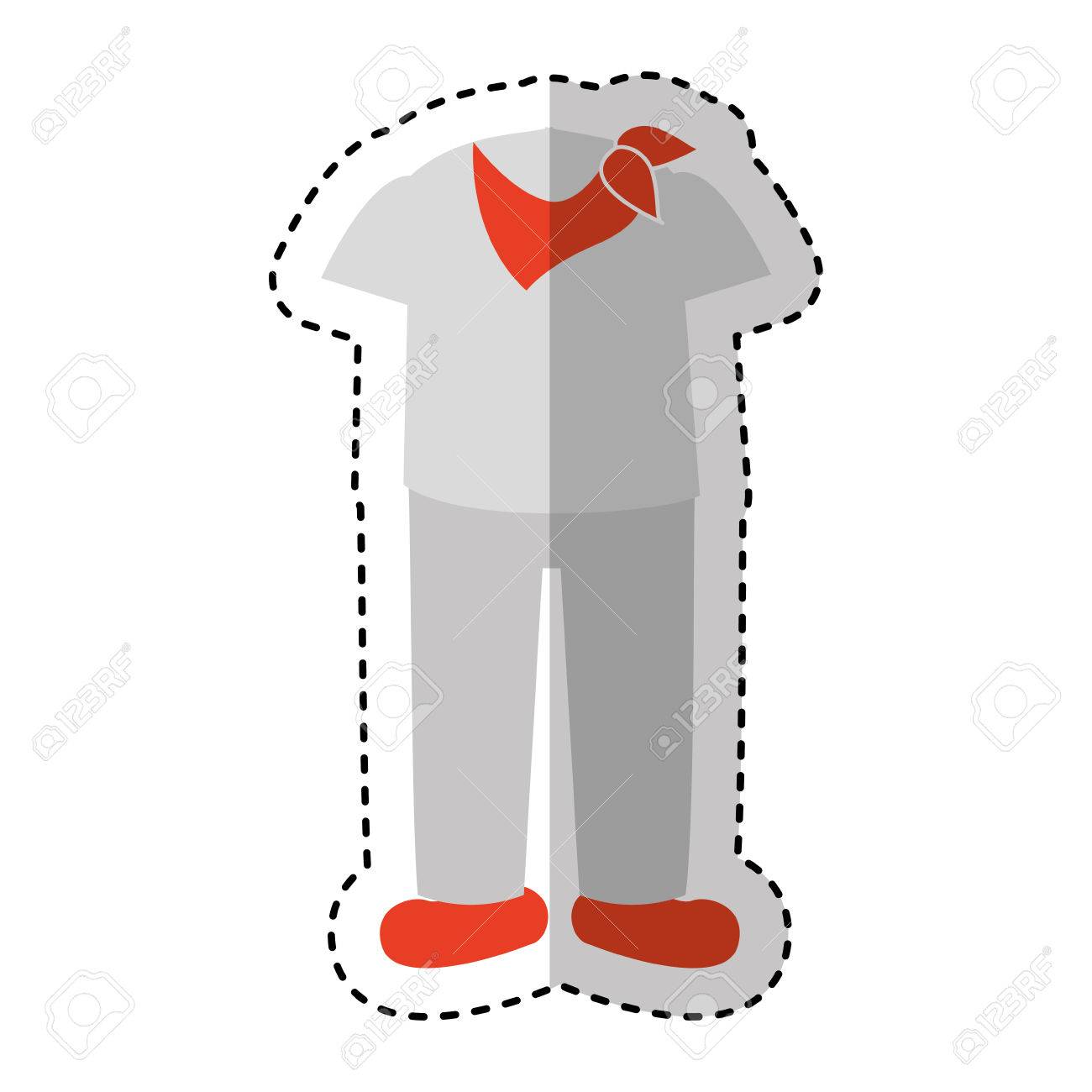 ラテンの典型的な服装男性ベクトル イラスト デザイン のイラスト素材 ベクタ Image