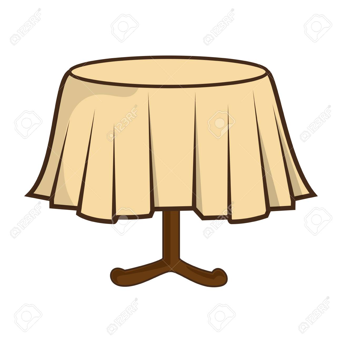 エドラダワー蒸溜所 イラストテーブルクロス