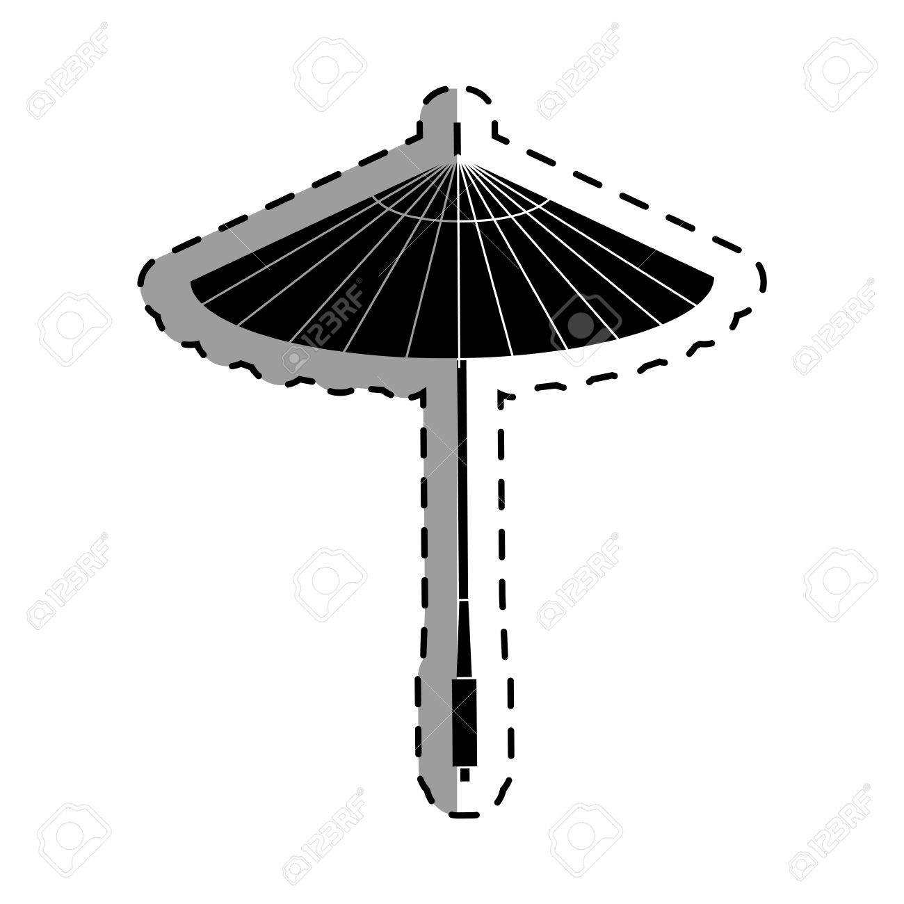 和傘のアイコン ベクトル イラスト デザインを分離しました のイラスト素材 ベクタ Image 75645532