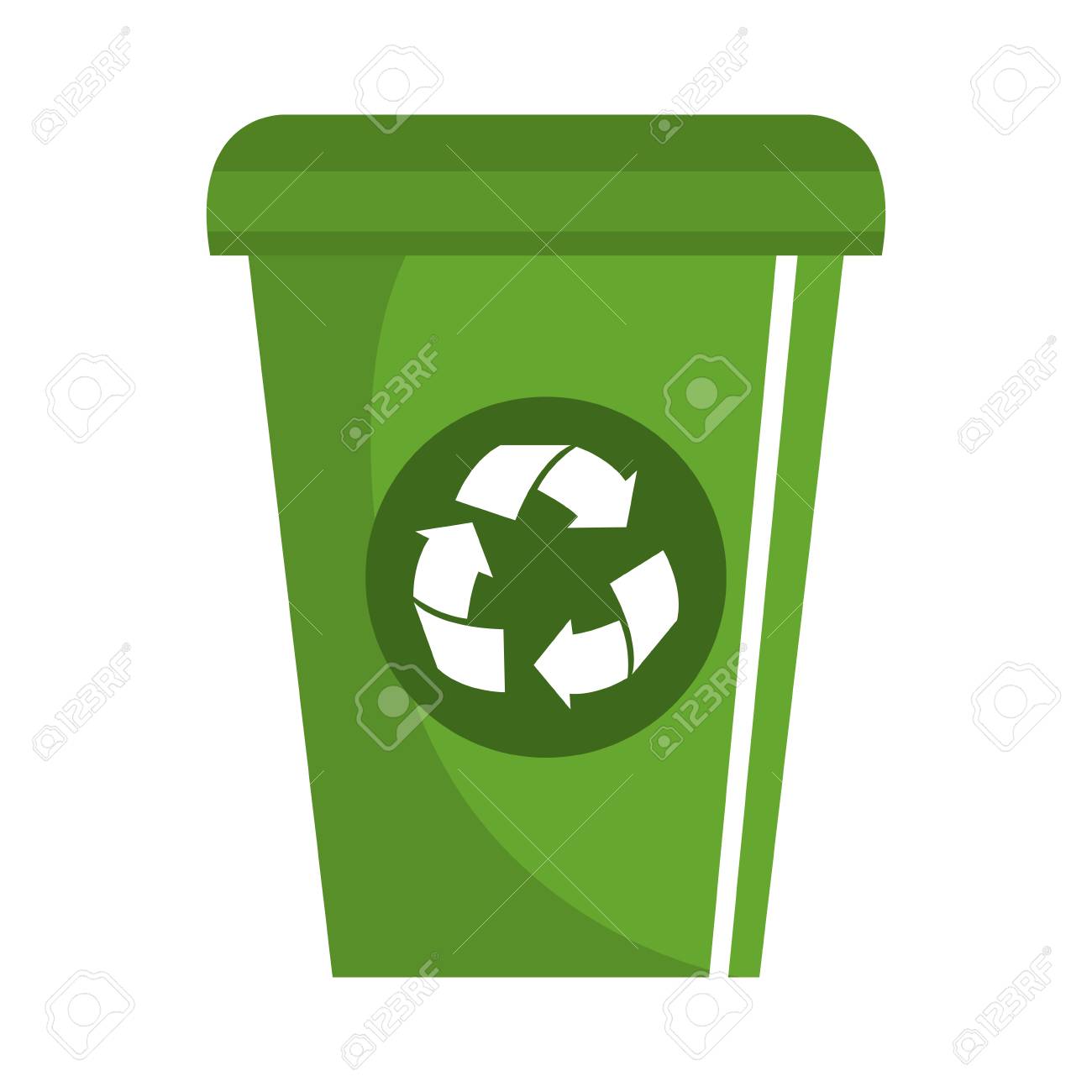 ごみ箱分離アイコン ベクトル イラスト デザインのイラスト素材 ベクタ Image