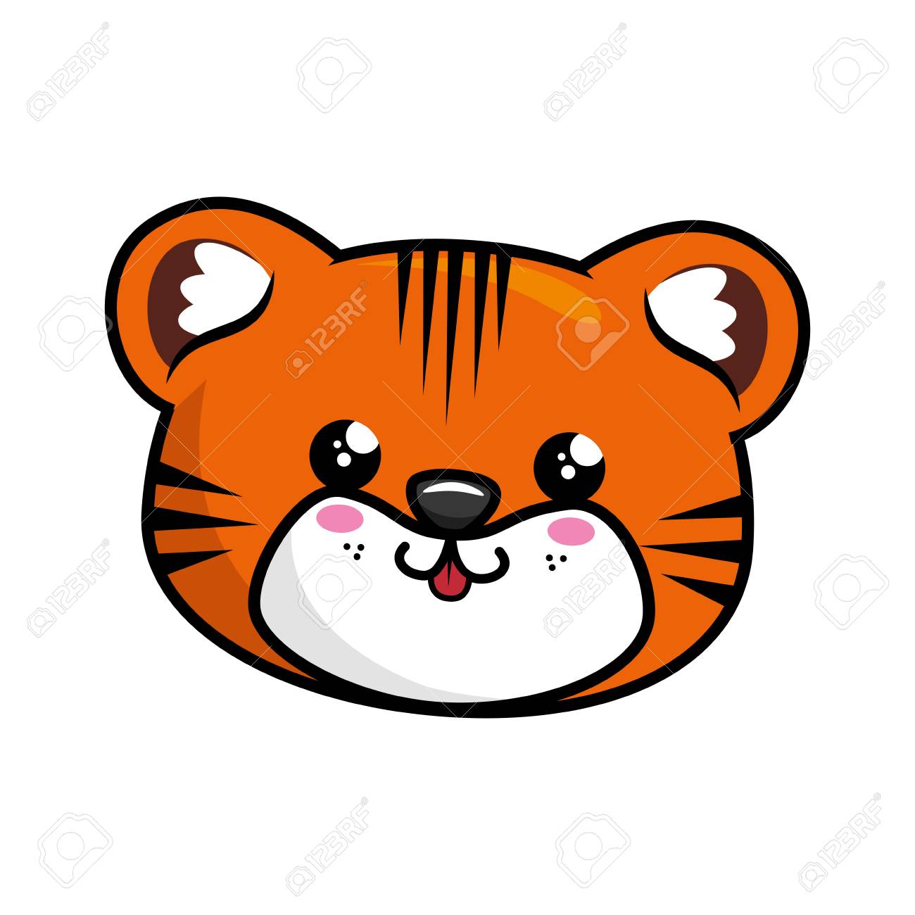 Idees Fantastiques Dessin Tigre Kawaii The Vegen Princess