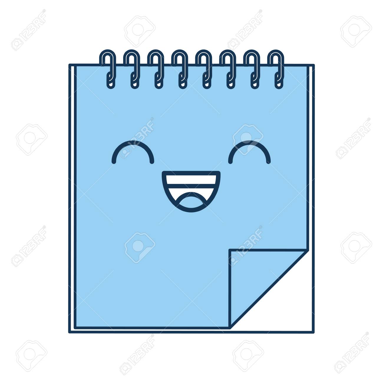 メモ帳可愛い文字ベクトル イラスト デザイン のイラスト素材 ベクタ Image