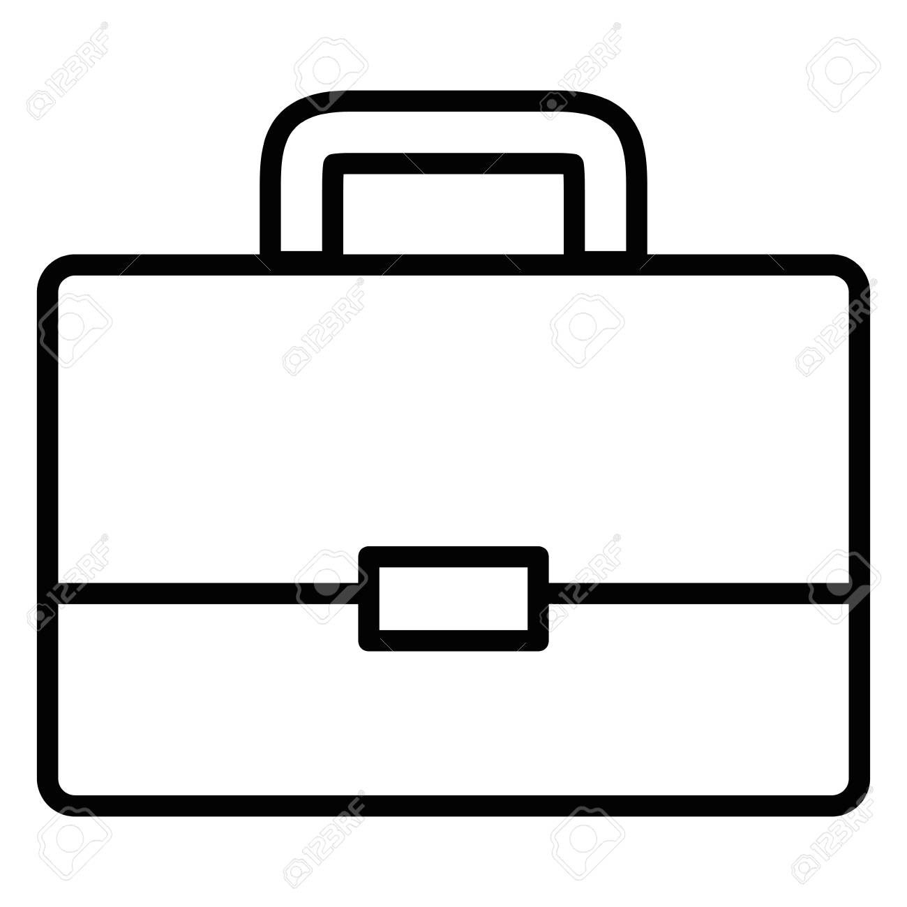 Cartera Cartera Icono Ilustración Vectorial Dibujar Ilustraciones Clip Art Vectorizado Libre De Image 80837181.