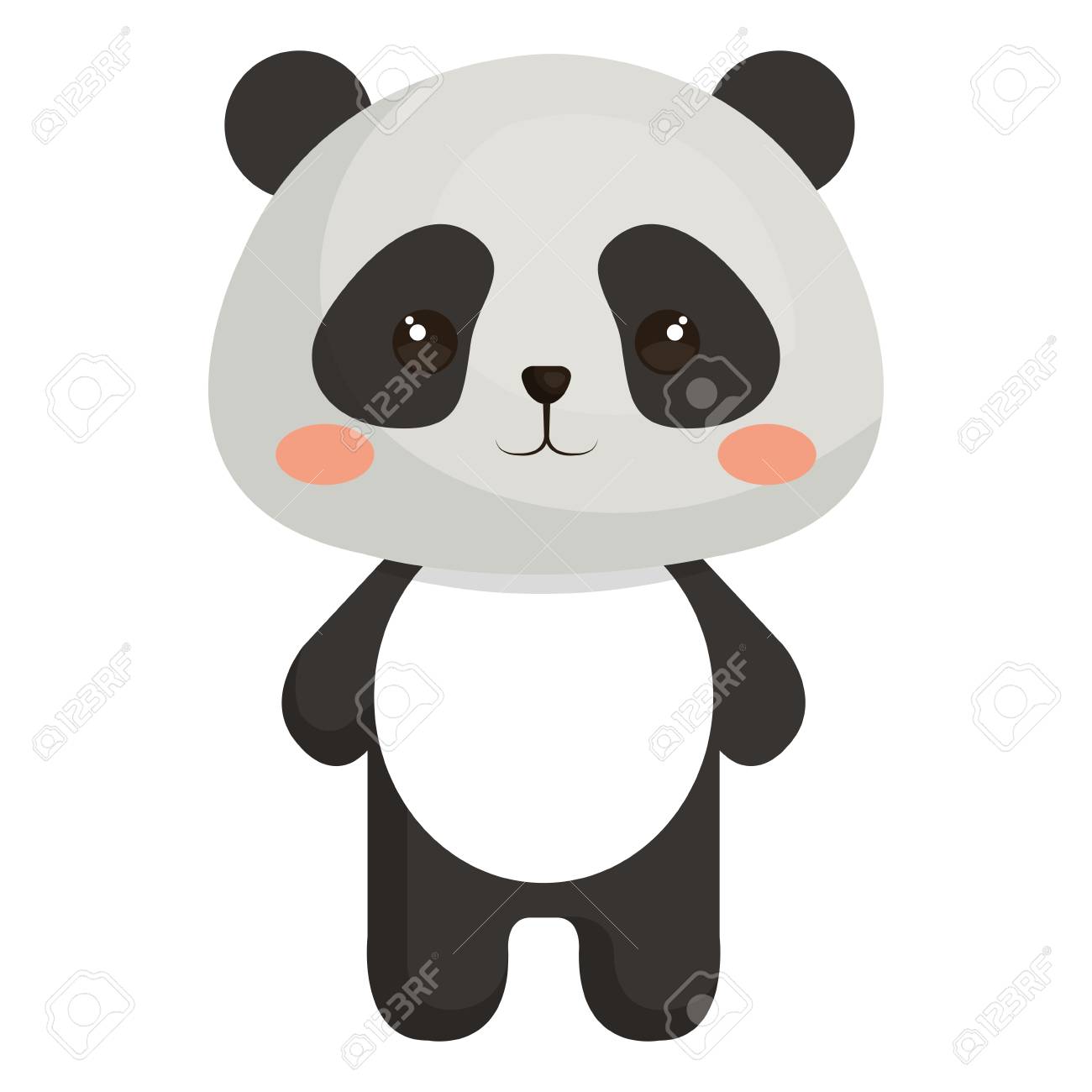 Stuffed Animal Panda Icon Vector Illustration Design Graphic Royalty Free Cliparts Vectors And Stock Illustration Image