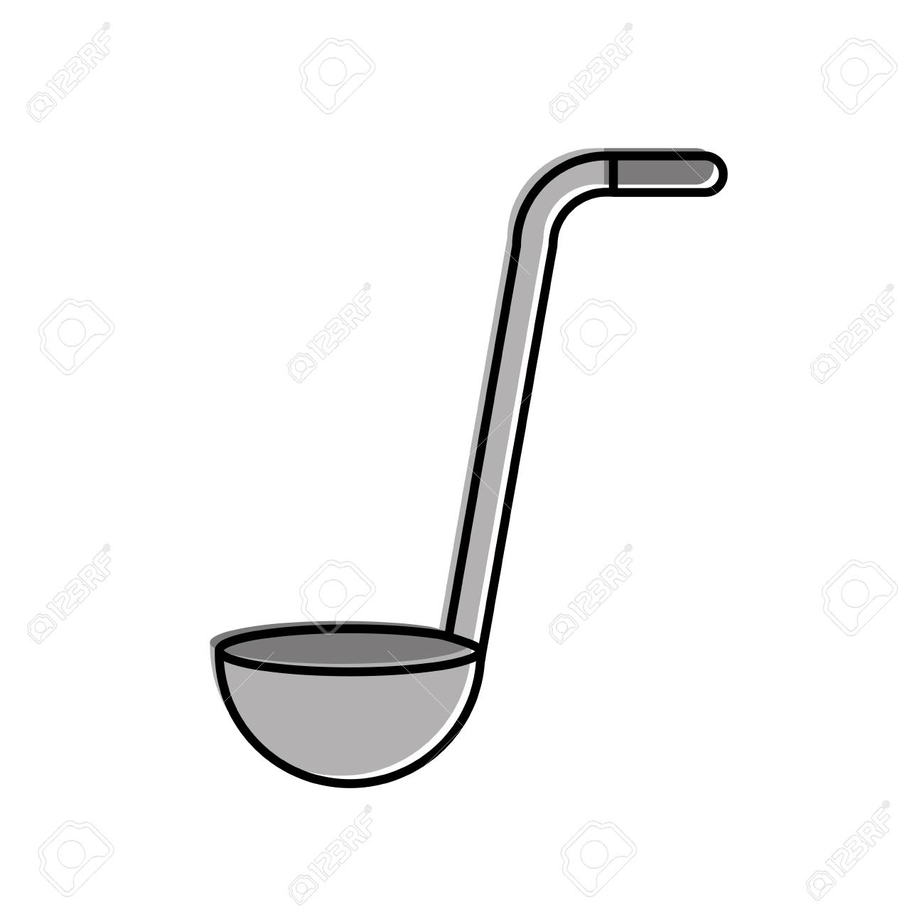 Soup Spoon Cutlery Isolated Icon Vector Illustration Design Royalty Free  SVG, Cliparts, Vectors, and Stock Illustration. Image 81104874.