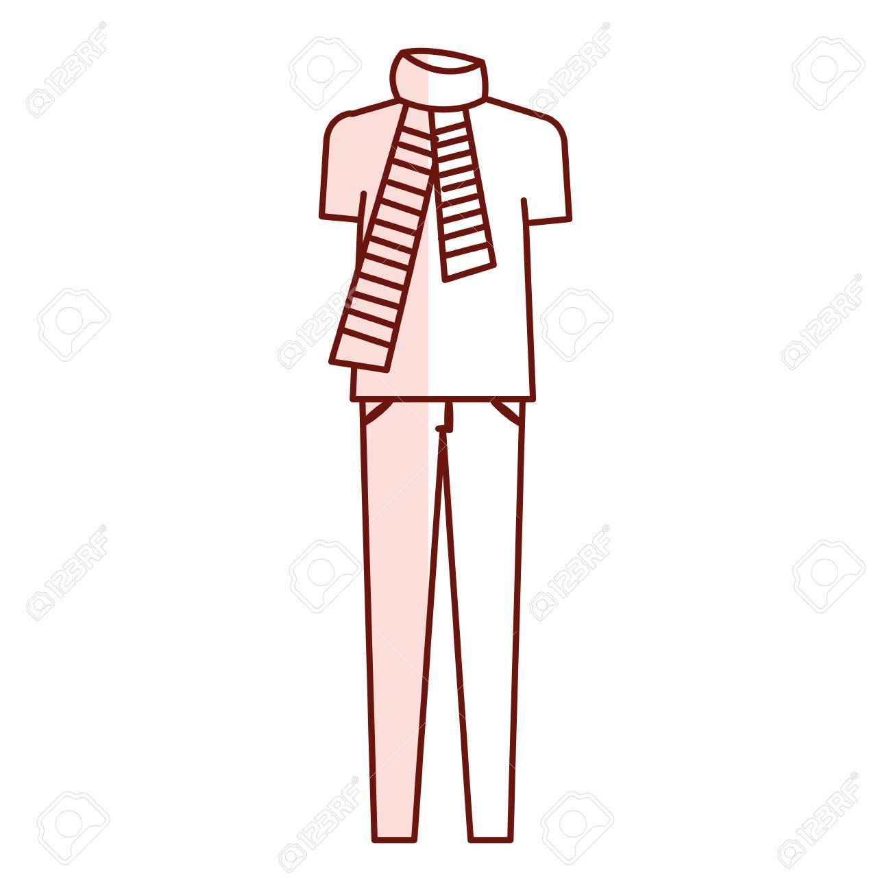 カジュアルと若者の男性服のベクトル イラスト デザインのイラスト素材 ベクタ Image