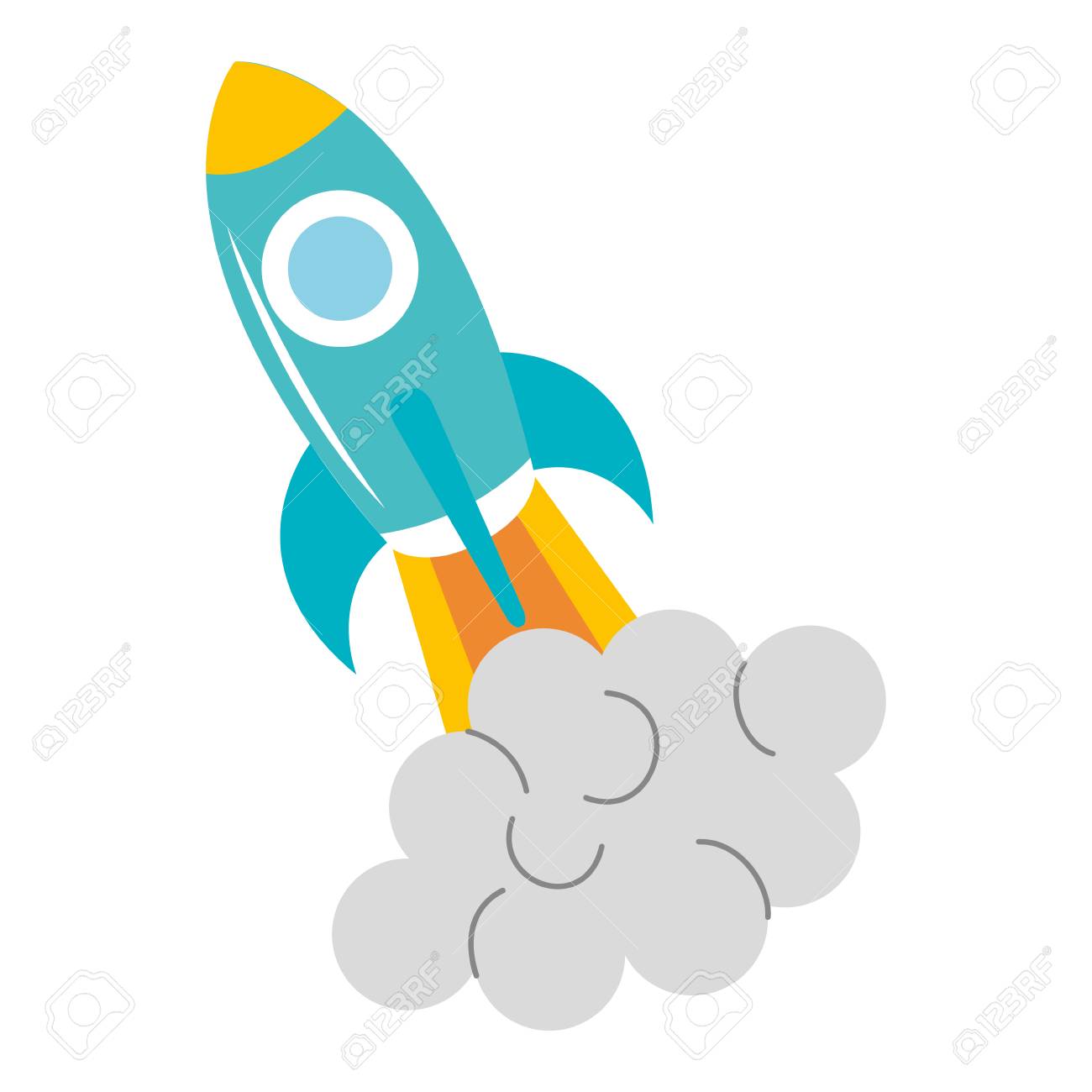 Spacecraft Base Flat Icon Vector Illustration Design Image Royalty Free Cliparts Vectors And Stock Illustration Image
