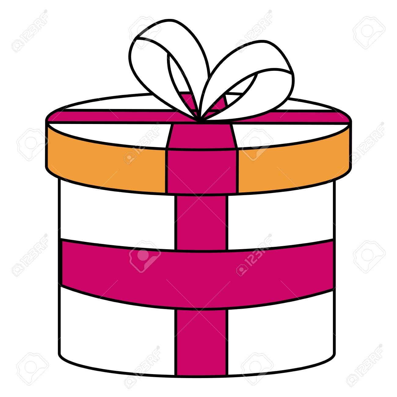 ギフト ボックス プレゼント アイコン ベクトル イラスト デザインのイラスト素材 ベクタ Image